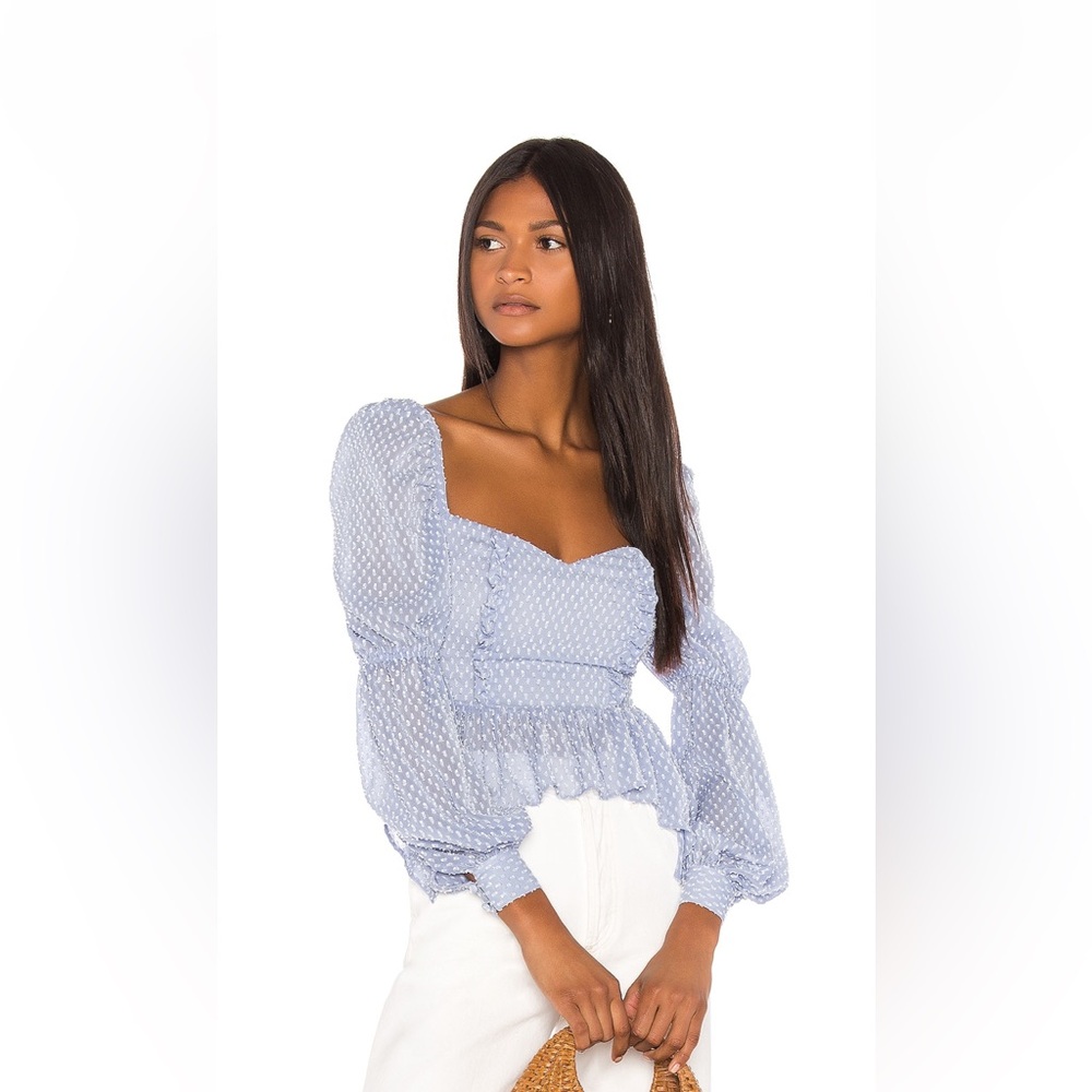 Song of Style Tie Back Clara Top Size Small